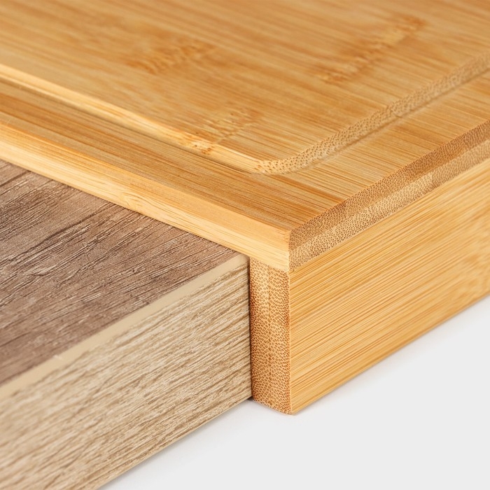 Доска разделочная Доляна &laquo;Идея&raquo;, 35&times;25 см, бамбук