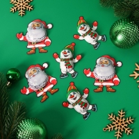 Новый год. Шоколад фигурный "Рождественский", в пакете, 57 г