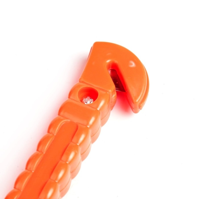 Аварийный молоток с ножом для ремня на подставке, 6.5&times;17.5 см