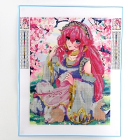 Алмазная мозаика с частичным заполнением на холсте &laquo;Нежная&raquo;, 30 х 40 см