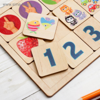 Игра развивающая деревянная &laquo;Считаем до пяти&raquo;