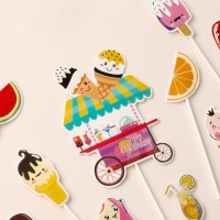 Набор топперов &laquo;Сладкая вечеринка&raquo;, набор 10 шт.