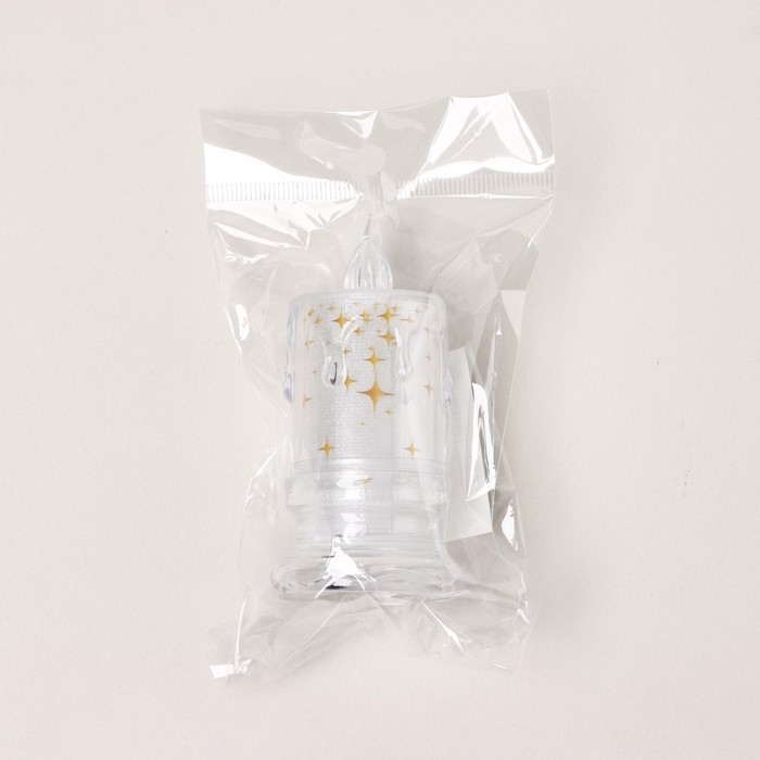 Свеча светодиодная, мод. СВ-23 &laquo;Сияние&raquo;, 8 х 4,7 см.