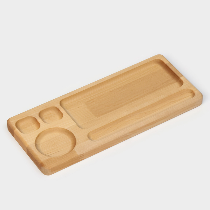 Блюдо для подачи Adelica &laquo;Роллы и Суши&raquo;, 30&times;13&times;1,8 см, массив берёзы