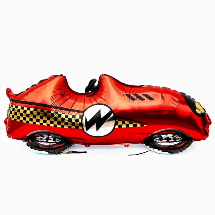 Воздушный шар фольгированный детский 55" &laquo;Гоночная машинка&raquo;, фигура