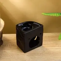 Аромалампа &laquo;Маска&raquo;, 11&times;9&times;6 см, керамика, тёмно-коричневая