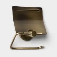 Держатель для туалетной бумаги St&ouml;lz basic Bronze, с крышкой, 13&times;16&times;5 см, бронзовый