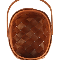 Корзина плетёная, 23&times;18&times;12 см, ручка h=13 см, ива, натуральный цвет