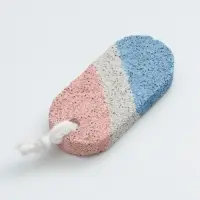 Пемза для педикюра, с подвесом, 9&times;4 см, в коробке, разноцветная