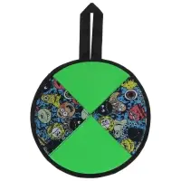 Ледянка круглая с ручкой, d=33 см, толщина 2 см, цвета МИКС