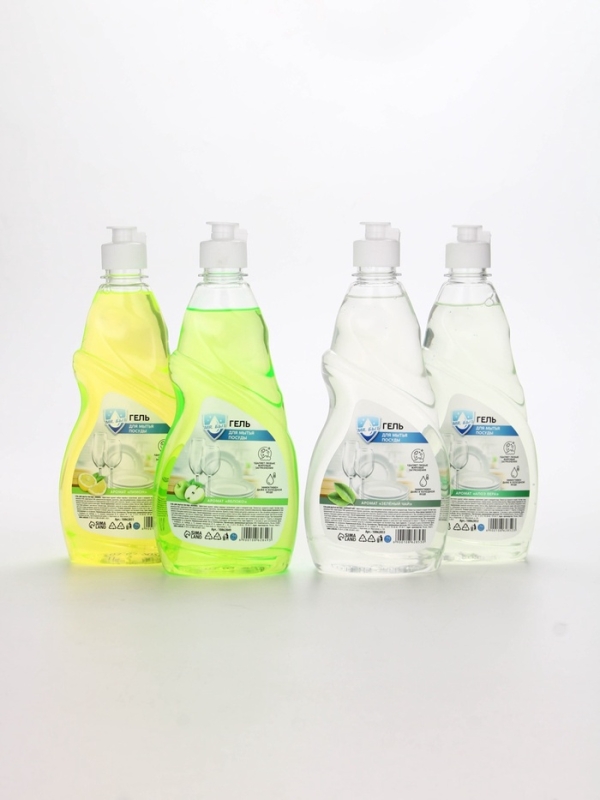 Mr.Быт Гель для мытья посуды, 500 мл, аромат лимон