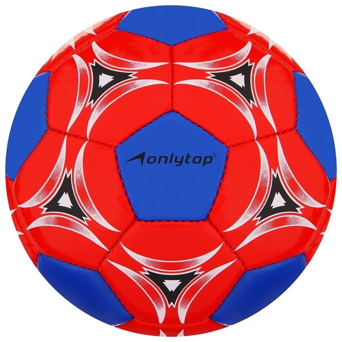 Футбольный мяч ONLYTOP, машинная сшивка, 32 панели, р. 2, EVA, цвет МИКС