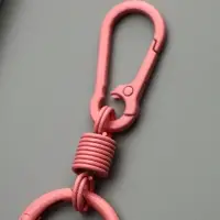 Брелок металл "Карабин с пружиной" цветной МИКС 3,8х1,8х0,9 см длина 9 см