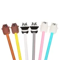 Ручка - прикол гелевая &laquo;Мишка&raquo;, цвет корпуса МИКС