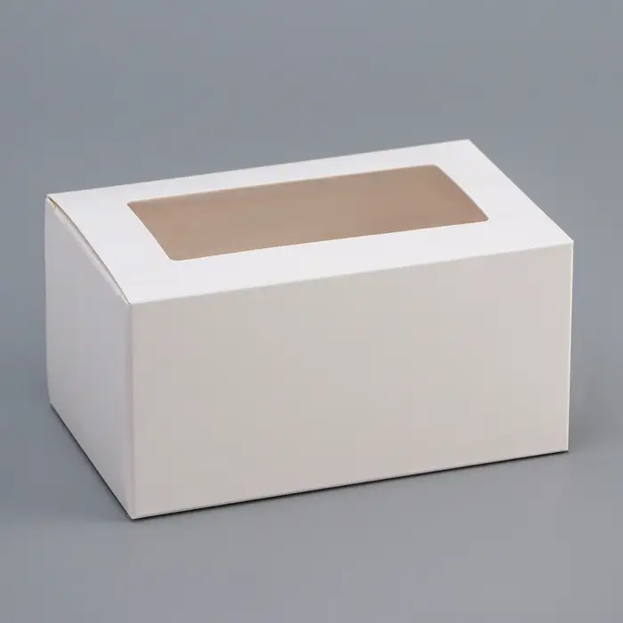 Коробка складная с окном 16&times;10&times;8 см