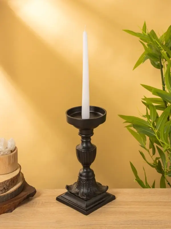 Подсвечник "Возрождение" алюминий 12х12х26,5 см