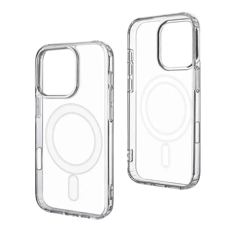 Чехол iPh 16 Pro (6.3) Clear Case (MagSafe) в пакетике
