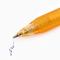 Ручка шариковая с резиновым держателем "У меня лапки", синяя паста 0.5 мм