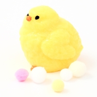 Сквиш антистресс - игрушка &laquo;Цыпа&raquo;, с пушистой посыпкой