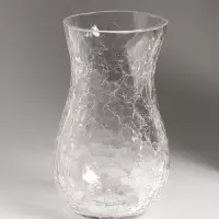 Ваза стекло настольная "Паутинка" грация, 19,5х10,5 см, прозрачный