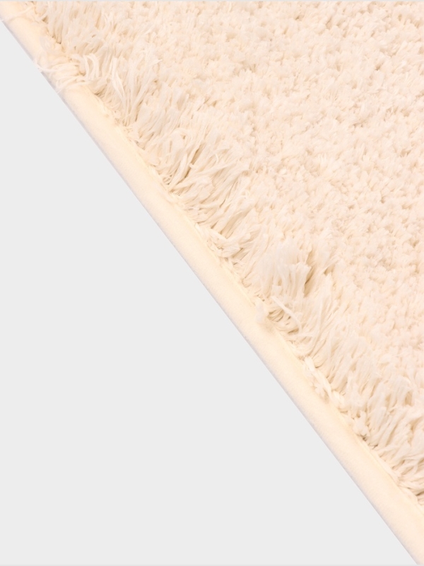 Коврик для дома Доляна, 60&times;40 см серо-бежевый, полиэстер