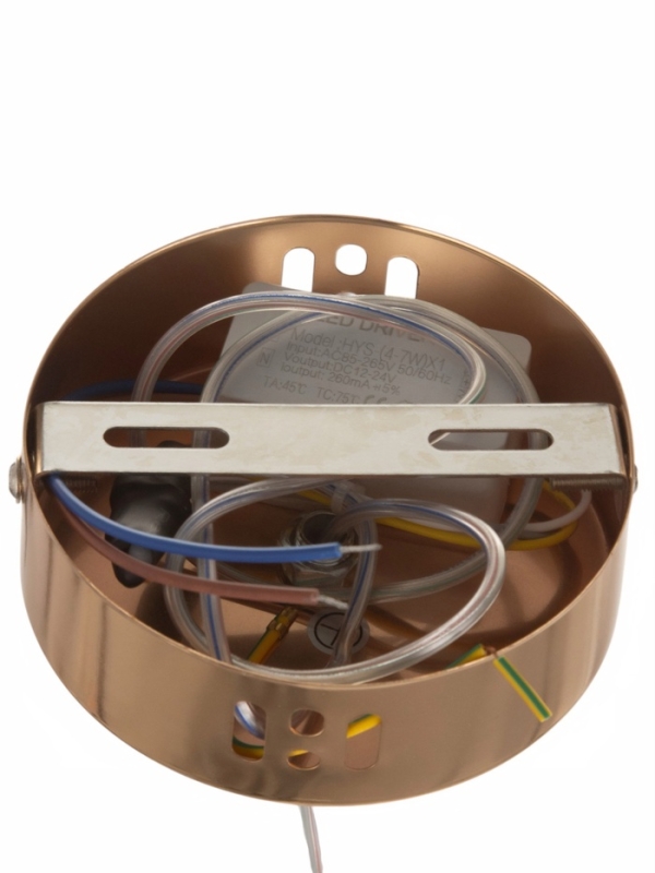 Люстра Tamara 6Вт LED 4000-6000К золото 20х20х8см