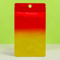 Пакет Зип-лок с окном, с еврослотом, огонь, 7,5 х 12 см набор 20шт 10664561