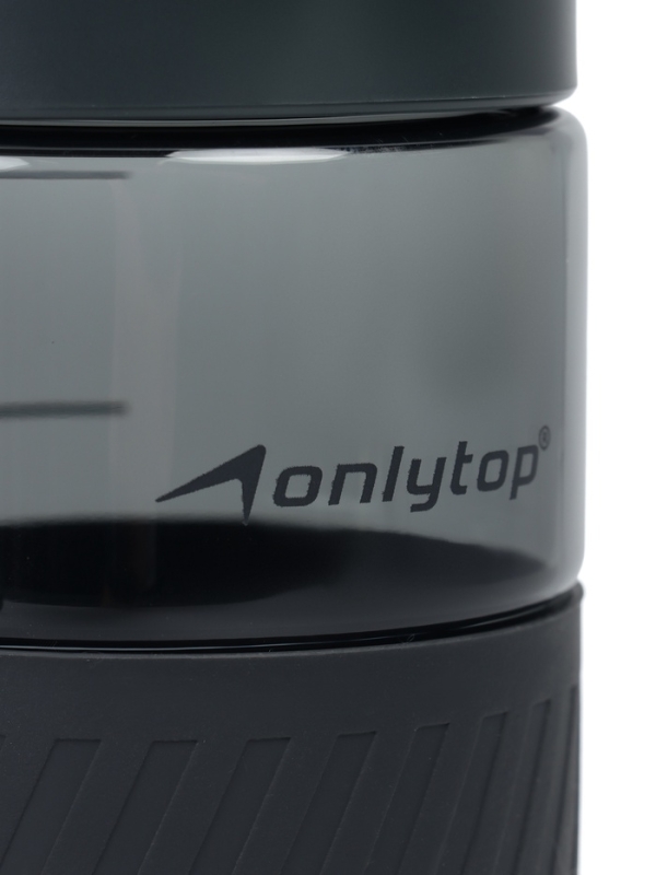 Бутылка для воды Onlytop, 650 мл, цвет черный