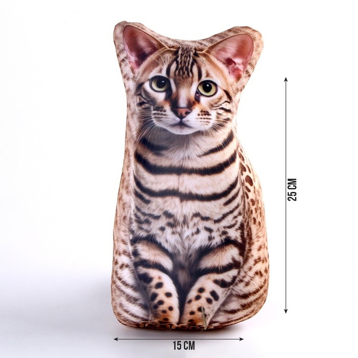 Антистресс-игрушка, кот &laquo;Бенгал&raquo;