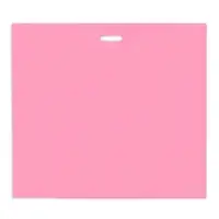 Пакет полиэтиленовый с вырубной ручкой, 64-60+8 60 мкм Розовый