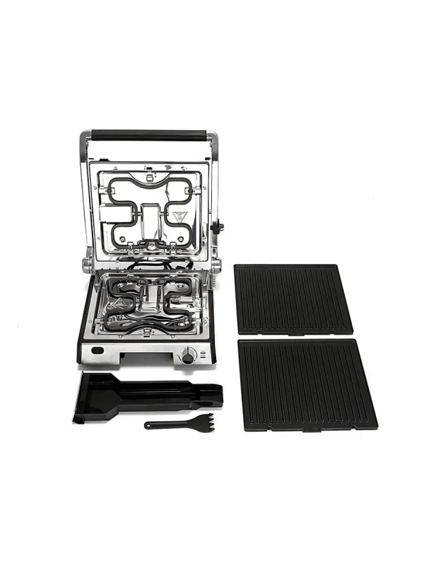 Электрогриль КТ-1601 двусторонний гриль электрический 2000Вт