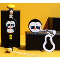 Держатель для соски - пустышки &laquo;ТРЕНД. Пингвин&raquo;, на цепочке