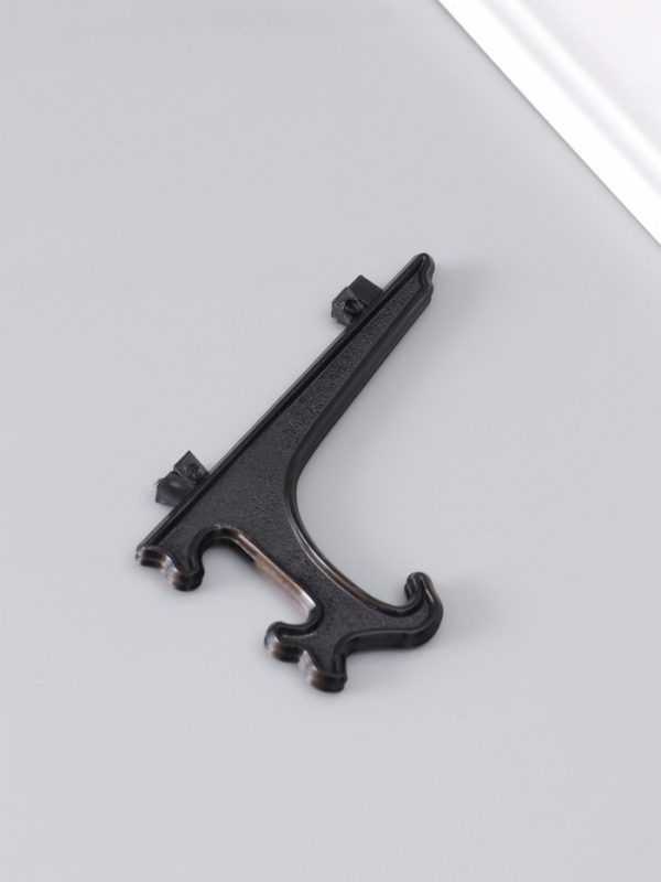 Подставка для тарелок пластик 12,5 см, чёрная для тарелок d=13-16 см набор 5 шт