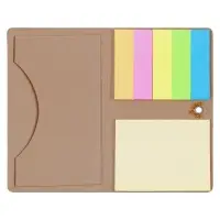 Футляр для визитки Eco Holder со стикерами, крафт