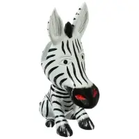 Сувенир дерево "Маленькая зебра" подставка под очки 20х14х7 см