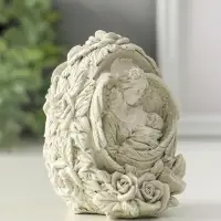 Фигура "Дева" размер 8х6 см, состаренный цвет,гипс