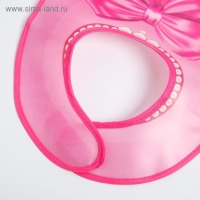 Нагрудник для кормления &laquo;Любимая дочка&raquo; непромокаемый на липучке, с карманом