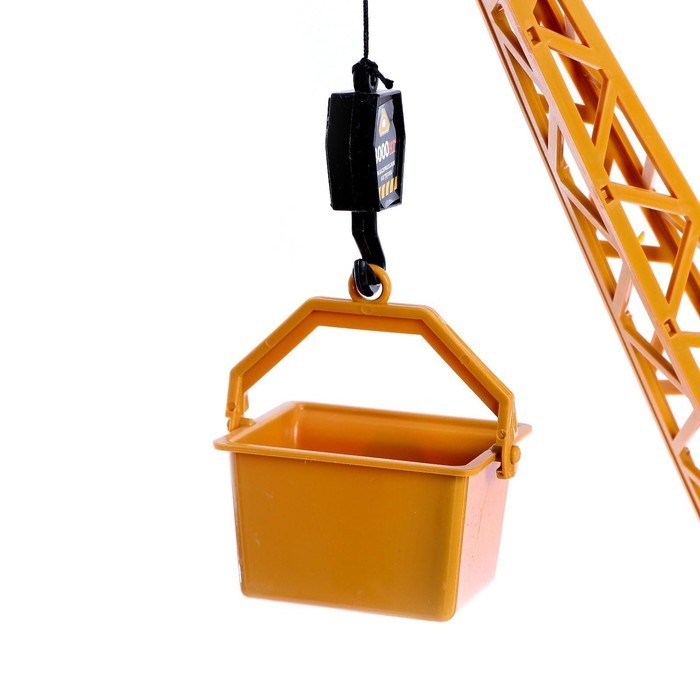 Кран &laquo;Стройка&raquo;, дистанционное управление, работает от батареек