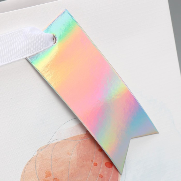 Пакет подарочный ламинированный, упаковка, &laquo;Для тебя&raquo;, 25.4 х 30.5 х 12.7 см