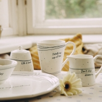 Сливочник фарфоровый SL Home &laquo;Милый дом&raquo;, 200 мл, цвет белый