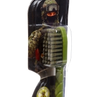 Зубная щётка складная &laquo;Для вежливых людей&raquo;  средней жесткости, , 1 шт.