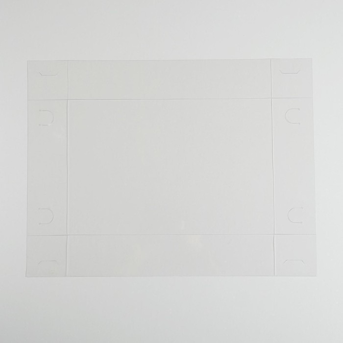 Коробка для печенья, кондитерская упаковка с PVC крышкой, &laquo;Чудесных мгновений&raquo;, 20 х 30 х 8 см