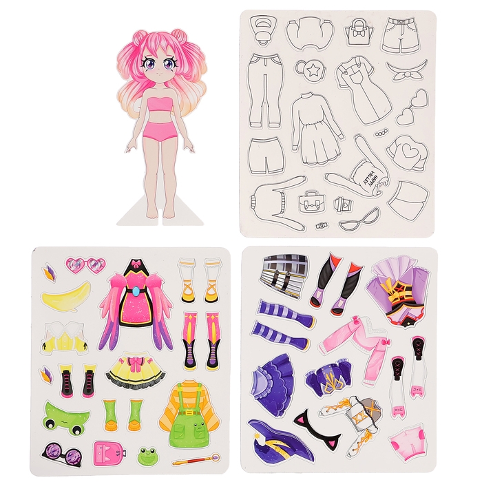 Магнитная игра &laquo;Модный домик: Кими&raquo;