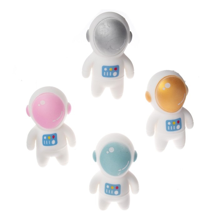 Мялка &laquo;Космонавт&raquo; с пастой, цвета МИКС