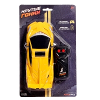 Машина радиоуправляемая &laquo;Суперкар&raquo;, работает от батареек, цвет жёлтый