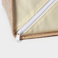 Короб LaDо́m &laquo;Франческа&raquo;, 3 выдвижных ящика, 30&times;20&times;28 см, цвет бежевый