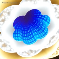 Светильник с ПДУ 660608N LED 160Вт 3 режима 3000-6000К диммер белый 50х50х7,5 см BayerLux