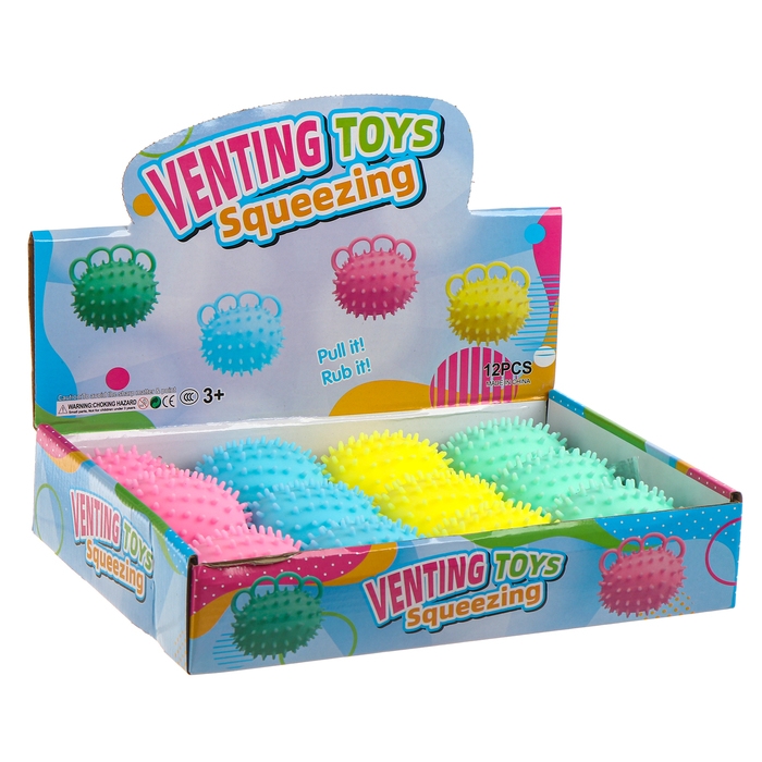 Мялка &laquo;Кастет&raquo; с пастой, цвета МИКС