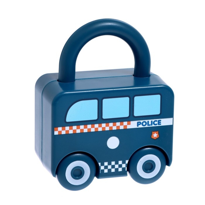 Развивающий набор &laquo;Машинки-замочки&raquo;, ключики, машины-помощники