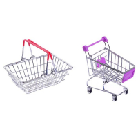 Набор для покупок &laquo;Мини-магазин&raquo; с корзинкой и тележкой